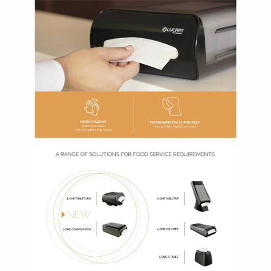 Lucart dozator  L-ONE COUNTER