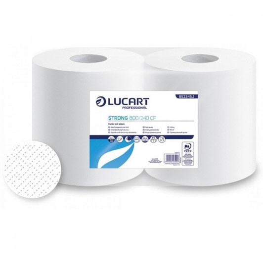 Lucart Strong 800/240 CF, ubrus u rolni sa centralnim izvlačenjem, dvoslojni, 240 m, pak 2/1