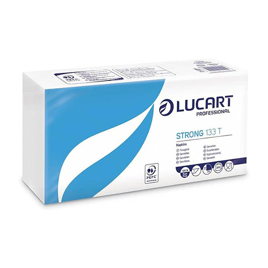 Lucart Strong 133T Salveta bela 33 x 33  1sl  200/1  ( 12/pak )