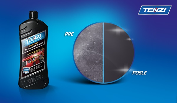 Car Shampoo & Wax  0,77l blagi auto šampon sa voskom za ručno pranje automobila