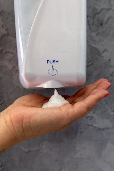 Lucart sapun u peni Essential 1000 neutralan miris, Identity, 1000 ml  6/1