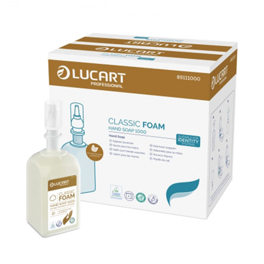 Lucart sapun u peni Classic 1000 badem, Identity, 1000 ml 6/1
