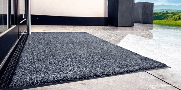 Otirač Eco Absorb, tamno siva boja, 85 x 120 cm
