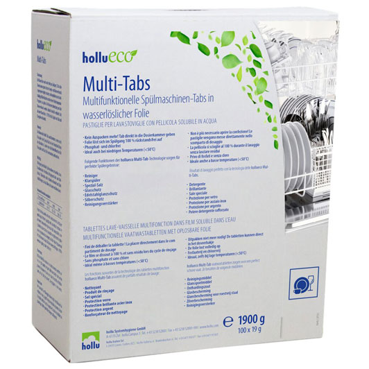 Hollueco Multi-Tabs – tablete za pranje sudova 100/1