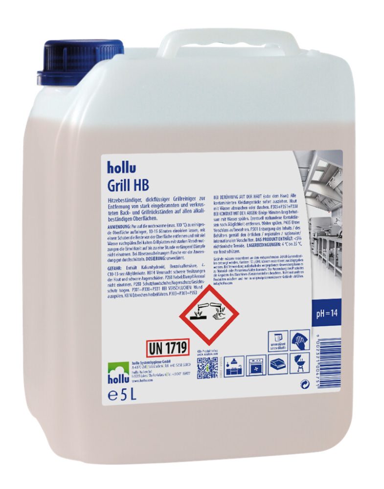 Grill HB 5L visoko alkalno sredstvo za čišćenje pećnica i roštilja
