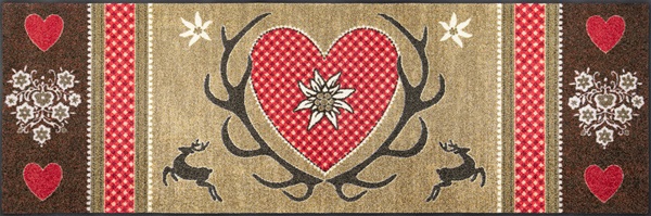 Otirač w+d Design 60 x 180 cm Wild Hearts